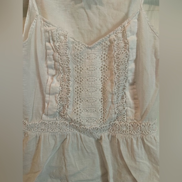Loft bohemian crochet tank top - Picture 3 of 7